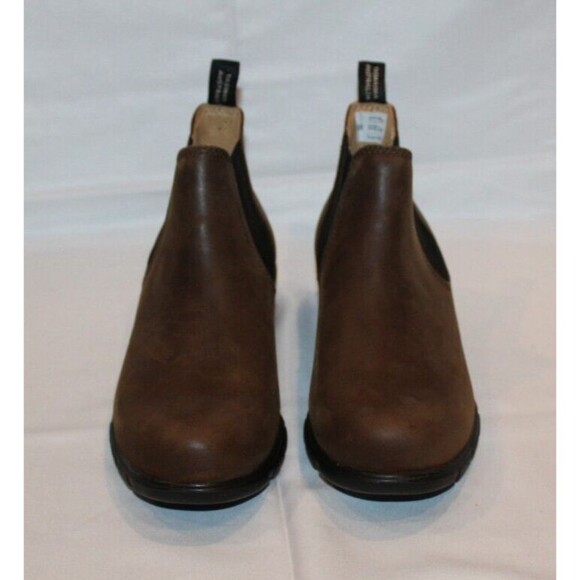 Blundstone Women's 1970 Chelsea Leather Ankle Boots Antique Brown Sz NEW - Picture 6 of 8
